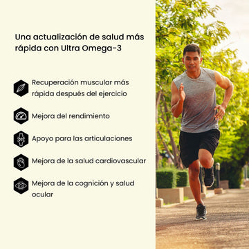 Ultra Omega 3 - Apoyo Para Tu Corazón, Articulaciones Y Cerebro