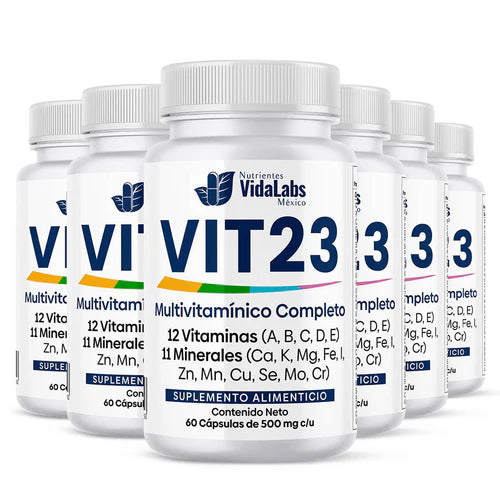 VIT 23 - Potenciado con 12 Vitaminas Clave y 11 Minerales Fundamentales