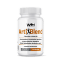 ArtiBlend - Mezcla antiinflamatoria con Glucosamina, Boswellia, Condroitina, Extracto de Jengibre, Ácido Hialuronico y Pímienta Negra. - 1 frasco