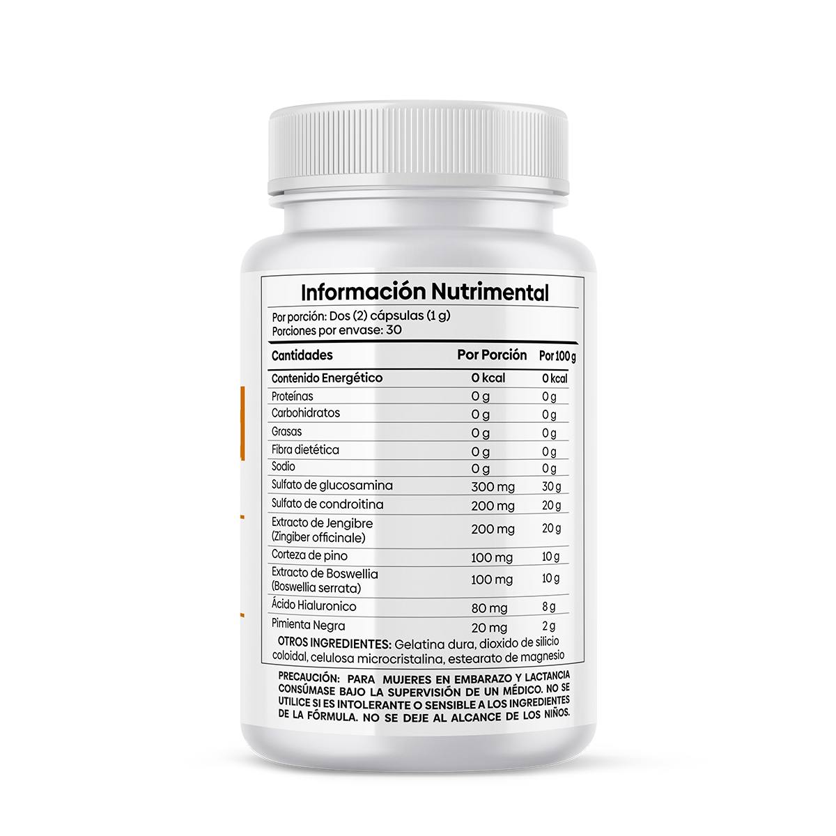 ArtiBlend - Mezcla antiinflamatoria con Glucosamina, Boswellia, Condroitina, Extracto de Jengibre, Ácido Hialuronico y Pímienta Negra.