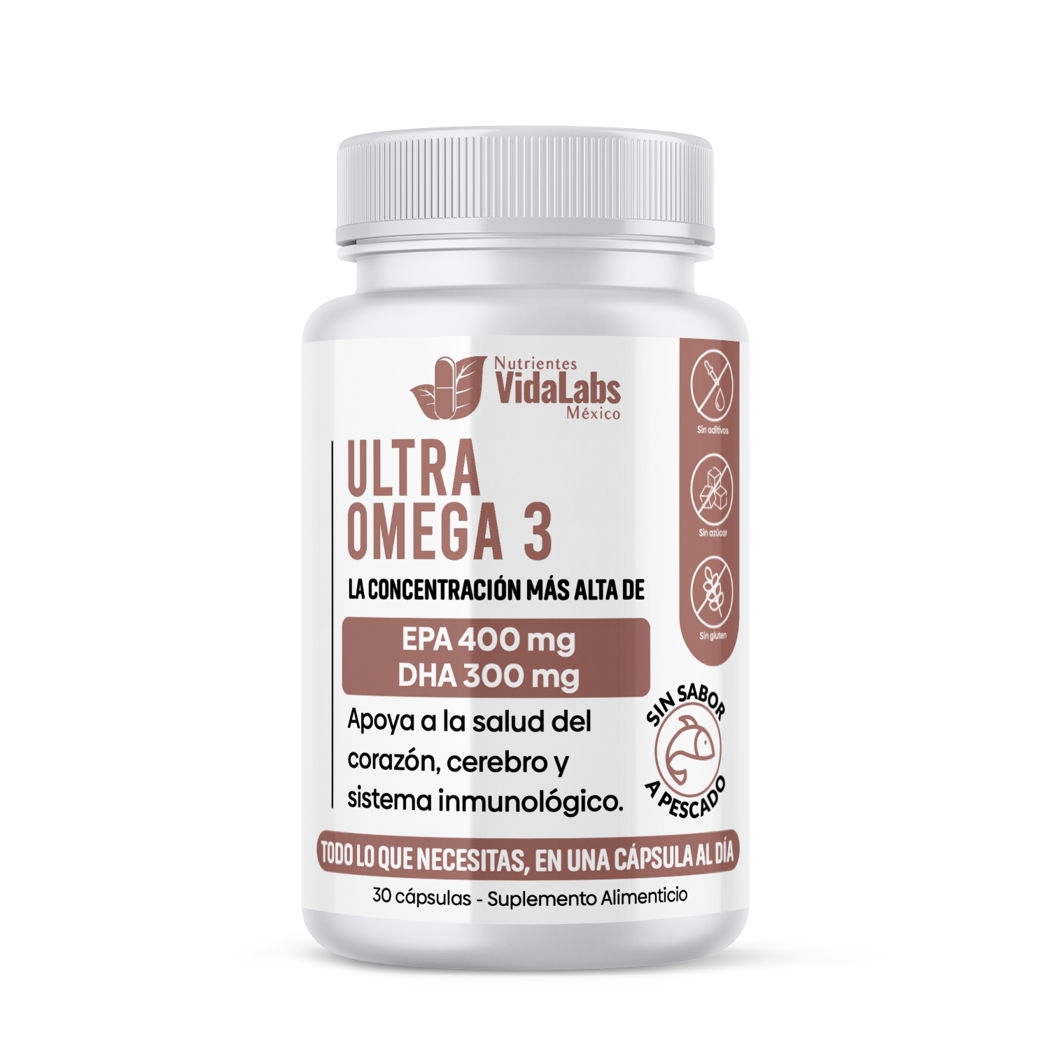 Ultra Omega 3 - Apoyo Para Tu Corazón, Articulaciones Y Cerebro