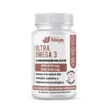 Ultra Omega 3 - Apoyo Para Tu Corazón, Articulaciones Y Cerebro