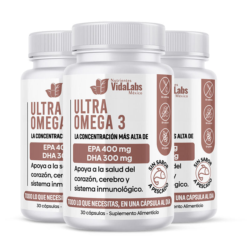 Ultra Omega 3 - Apoyo Para Tu Corazón, Articulaciones Y Cerebro