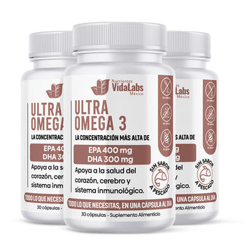 Ultra Omega 3 - Apoyo Para Tu Corazón, Articulaciones Y Cerebro
