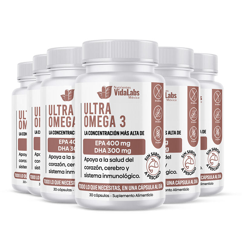Ultra Omega 3 - Apoyo Para Tu Corazón, Articulaciones Y Cerebro